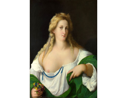 SO VII-167 Palma Vecchio - Žena se světlými vlasy
