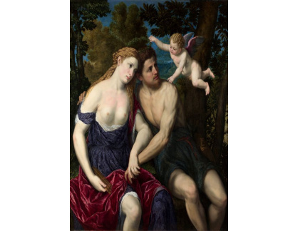 SO VII-170 Paris Bordone - Zamilovaný pár Daphnis a Clhoe