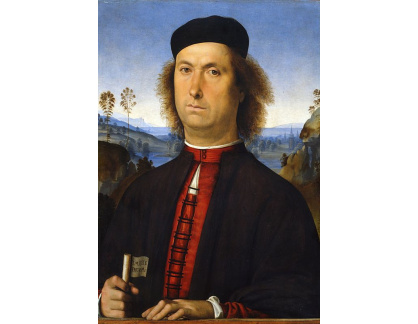 SO VII-178 Pietro Perugino - Portrét Francesca delle Opere