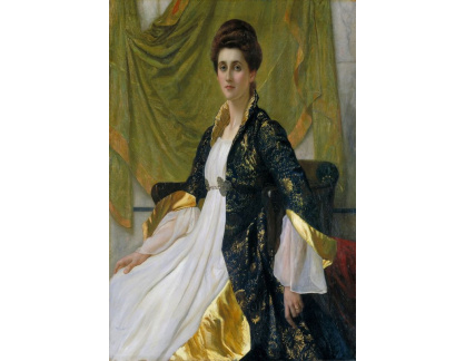 SO VII-193 William Blake Richmond - Portrét manželky Ernesta Moona