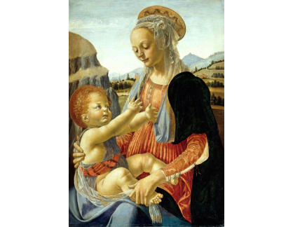 SO VII-20 Andrea del Verrocchio - Madonna s dítětem