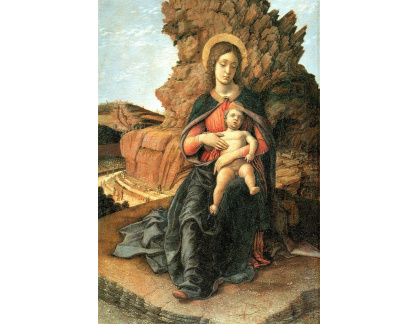 SO VII-22 Andrea Mantegna - Madonna ve skalách