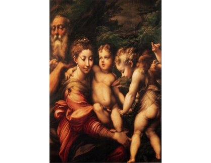 SO VII-237 Parmigianino - Odpočinek na útěku do Egypta