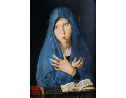 SO VII-32 Antonello da Messina - Zvěstování Panny Marie