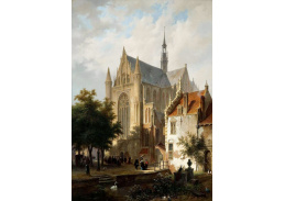 SO VII-39 Bartholomeus Johannes van Hove - Kostel v Leidenu