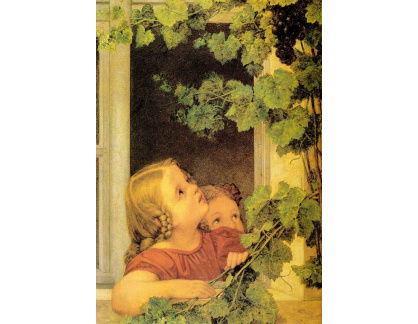 VSO72 Georg Friedrich Kersting - Děti v okně