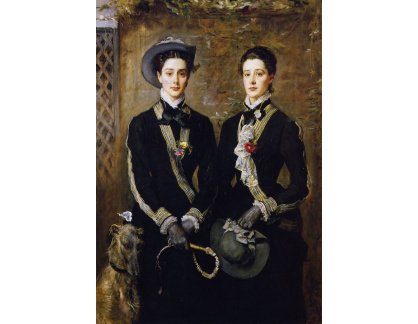 VSO50 John Everett Millais - Dvojčata, Kate Hoare a Grace Hoare