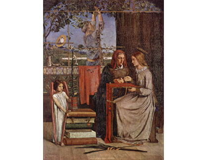 VSO1402 Dante Gabriel Rossetti - Dívčí věk Panny Marie
