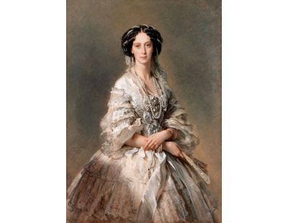 VSO1447 Franz Xaver Winterhalter - Portrét císařovny Marie Alexandrovny