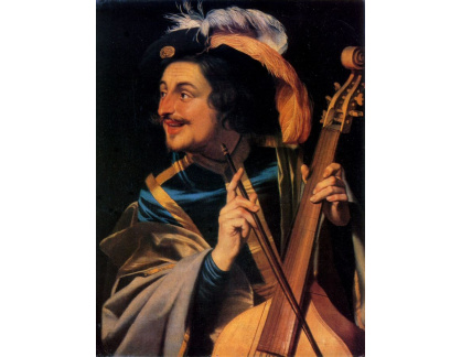 VSO1501 Gerard van Honthorst - Muž s violou