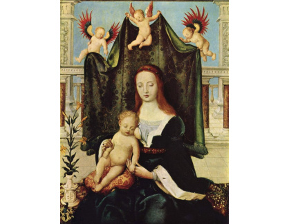 VSO1541 Hans Holbein - Madonna s dítětem