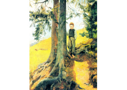 VSO1549 Hans Thoma - Chlapec na okraji lesa