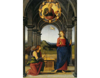 VSO164 Pietro Perugino - Zvěstování