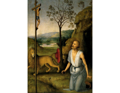 VSO171 Pietro Perugino - Svatý Jeronym