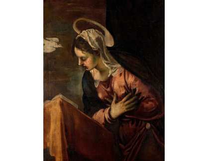 VSO23 Jacopo Tintoretto - Zvěstování Marie