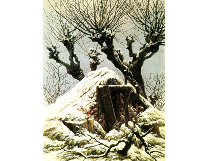 VSO 785 Caspar David Friedrich - Chata ve sněhu
