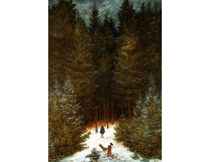 VSO 786 Caspar David Friedrich - Myslivec v lese