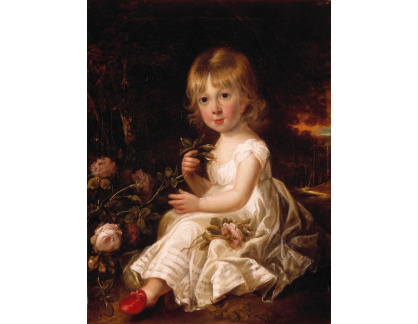 VSO 867 Henry William Beechey - Portrét malé dívky