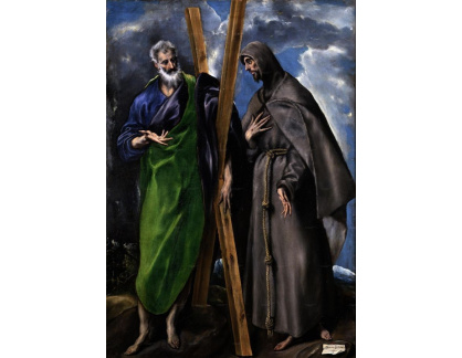 VSO 872 El Greco - Svatý Ondřej a František