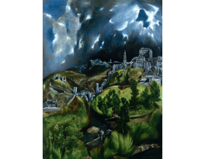 VSO 292 El Greco - Pohled na Toledo