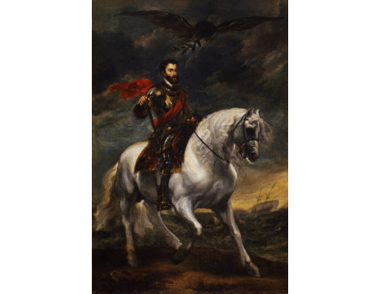VSO 427 Anthony van Dyck - Jezdecký portrét císaře Karla V