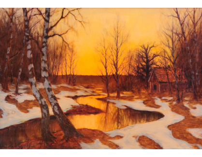 VSO 567 Edward Rosenberg - Západ slunce v zimě
