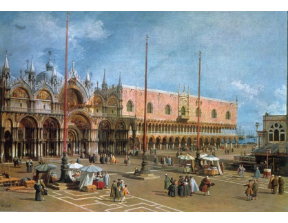 VSO 1155 Canaletto - Benátky, náměstí svatého Marka