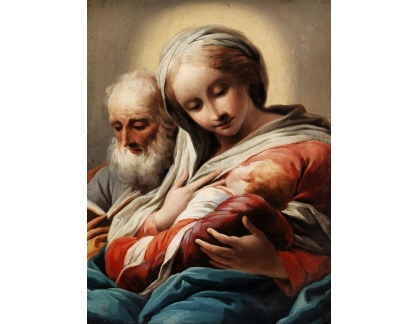VSO 1222 Domenico Pedrini - Marie s dítětem a svatým Josefem