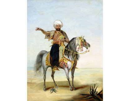 VSO 1228 Horace Vernet - Jezdec na koni v Orientu