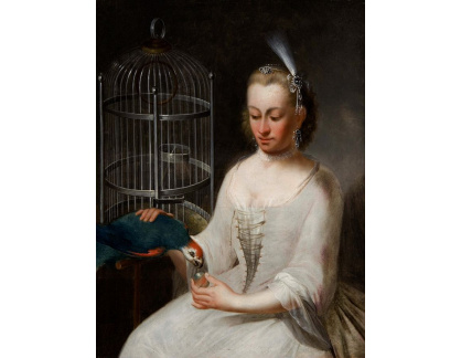 VSO 1278 Johann Heinrich Tischbein - Dáma s papouškem