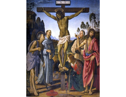 SO IV-25 Pietro Perugino - Ukřižování se svatými