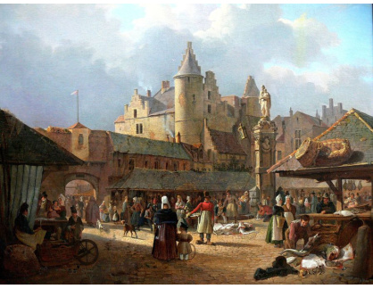SO IV-141 Francois Antoine Bossuet - Rybí trh