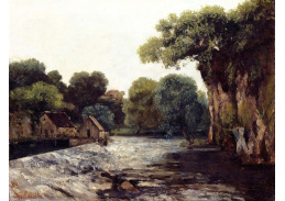 SO IV-162 Gustave Courbet - Jez u mlýna