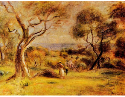 SO IV-267 Pierre Auguste Renoir - Procházka u moře