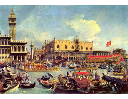 SO IV-351 zvaný Canaletto - Návrat Bucintora do přístavu