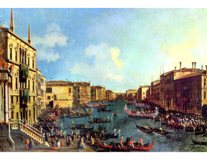 SO IV-357 Canaletto - Regata na Canal Grande