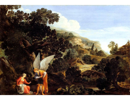 SO IV-385 Carlo Saraceni - Anděl zjevující se Manue