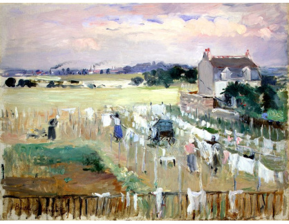 SO IV-261 Berthe Morisot - Sušení prádla