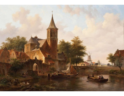 SO VI-12 Bartholomeus Johannes van Hove - Pohled na Haag