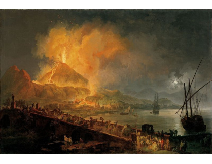 SO VI-123 Pierre Jacques Volaire - Erupce Vesuvu