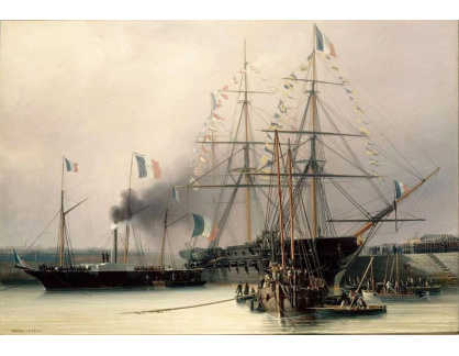 SO VIII-514 Antoine Leon Morel-Fatio - Lodě v přístavu