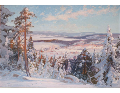 SO VIII-290 Carl Brandt - Zimní krajina