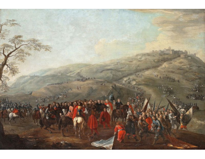 SO VIII-387 Jan van Huchtenburg - Před bitvou