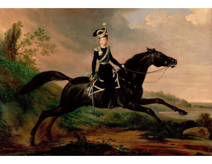 SO V-178 Franz Kruger - Jezdecký portrét knížete Alexandra Nikolajeviče