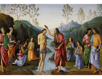 SO V-302 Pietro Perugino - Kristův křest