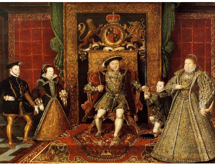 SO V-378 Neznámý autor - Rodina krále Jindřicha VIII