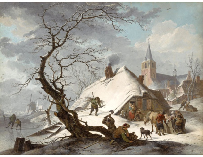 SO V-434 Hendrik Meyer - Zimní scéna