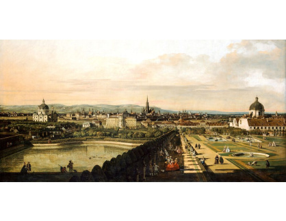 SO XI-116 Canaletto - Vídeň pohledu z paláce Belvedere