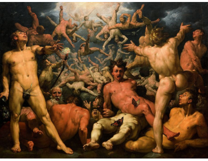 SO XI-255  Cornelis van Haarlem - Pád titánů