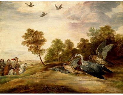 SO XII-91 David Teniers - Sokolnictví